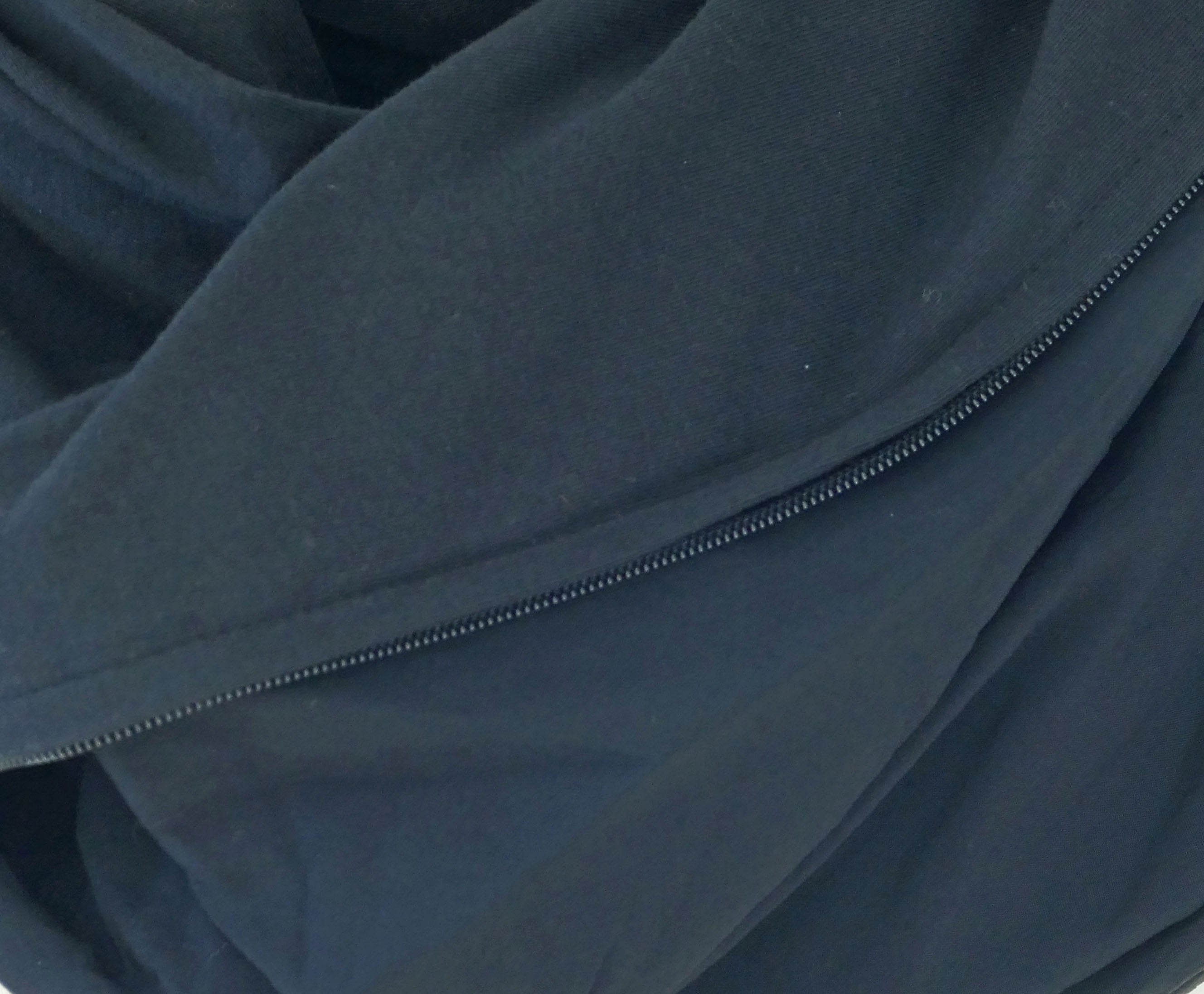 Foulard en bambou noir uni