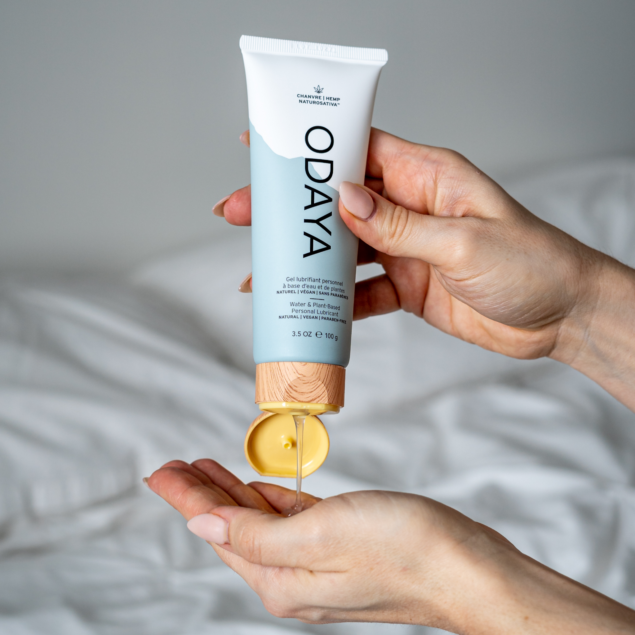 Gel Lubrifiant Intime à Base d’Eau et de Plantes – 100 % Naturel | Végan | Sans parabènes