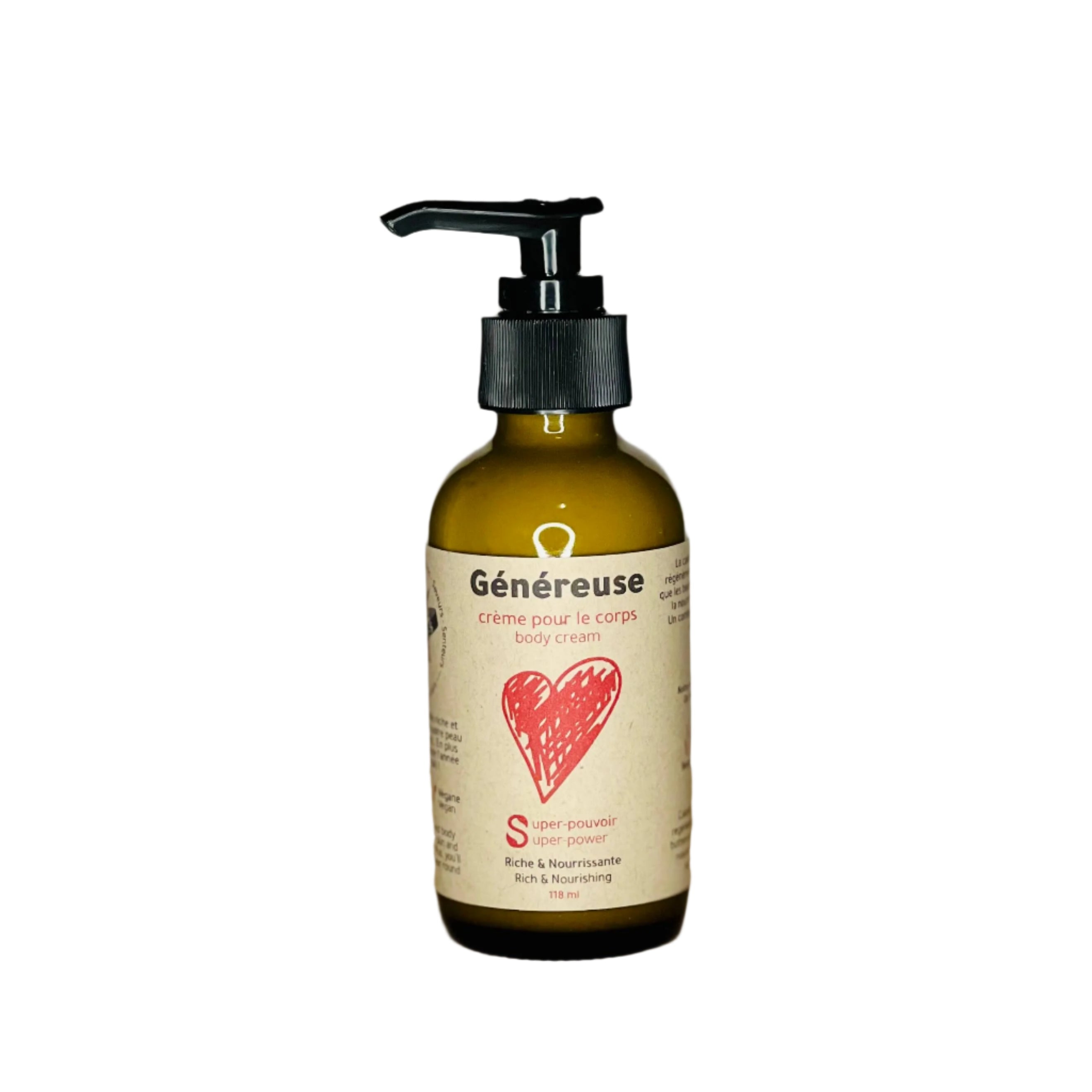 Généreuse - Crème végane et nourrissante pour le corps