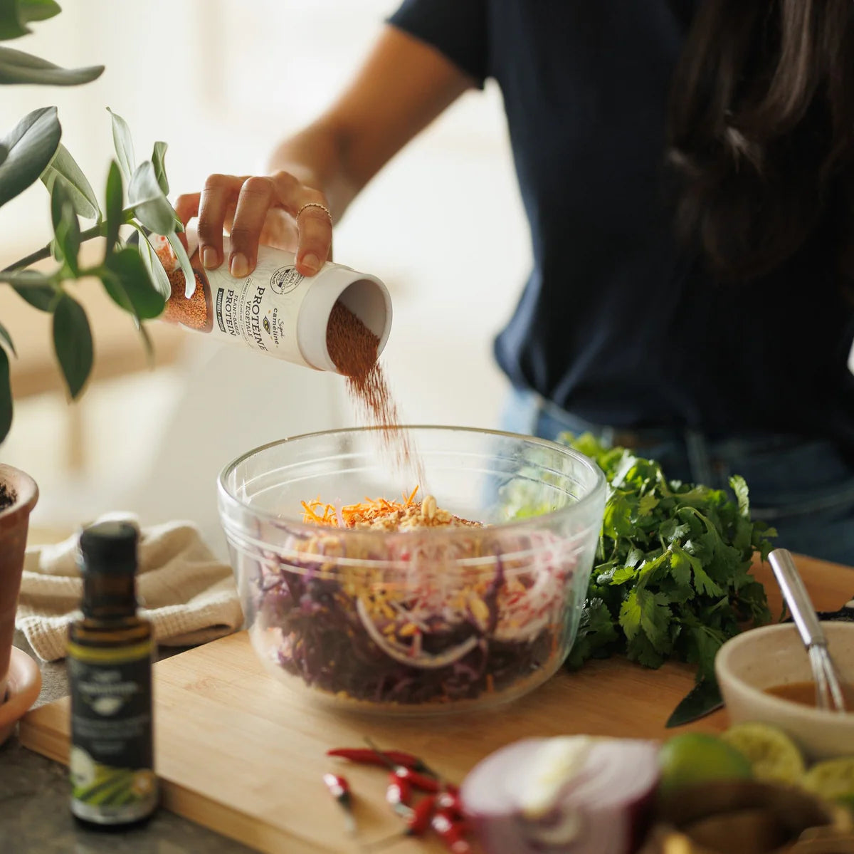 Graines de caméline torréfiées