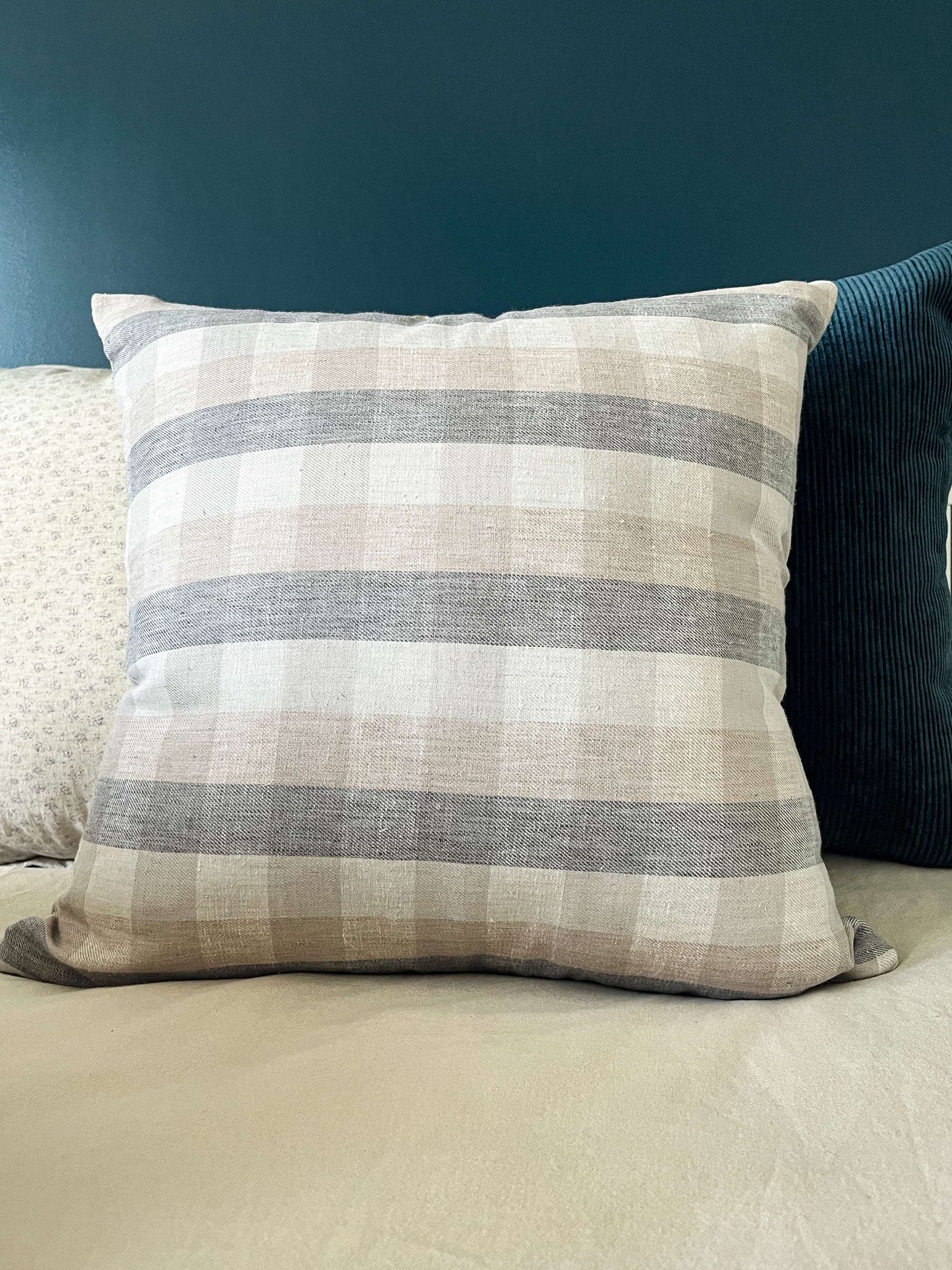Housse de coussin Estelle | Carreaux