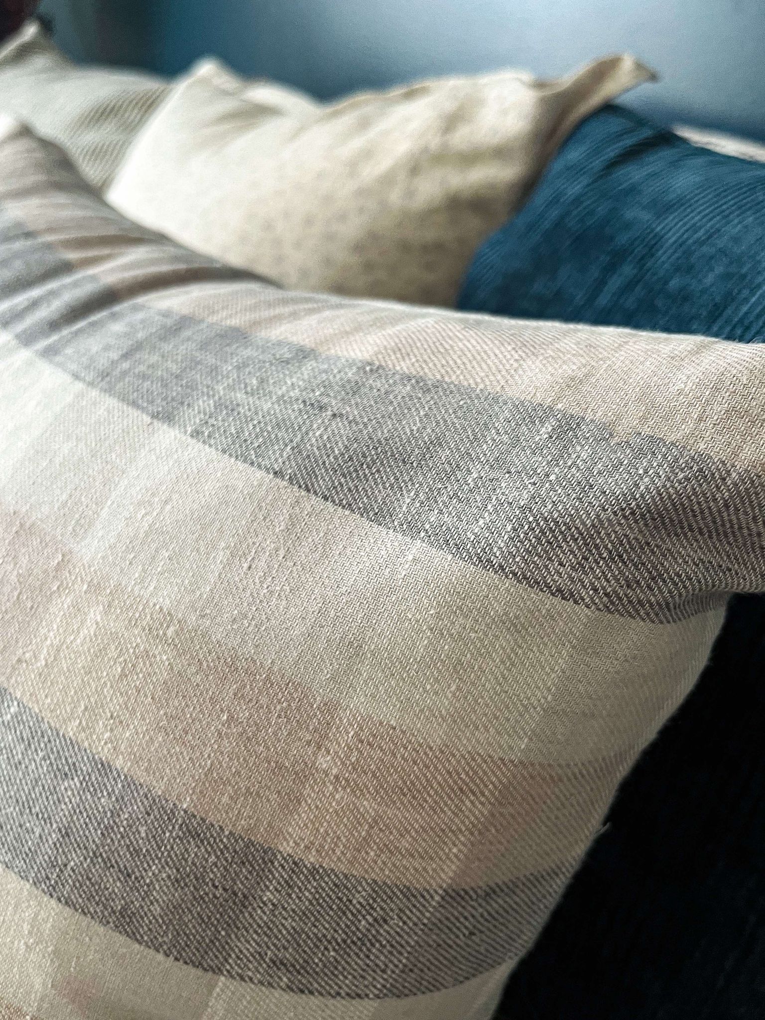 Housse de coussin Estelle | Carreaux