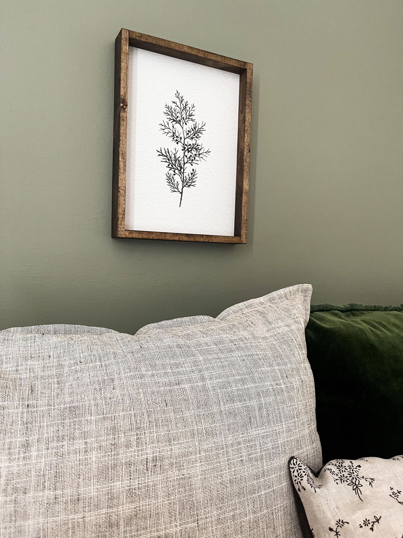 Housse de coussin Lina | Tissage fin neutral avec "brides"