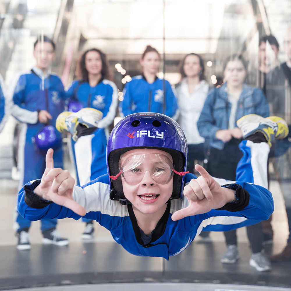 Expérience de chute libre intérieur en groupe, 10 vols à partager (de 2 à 5 personnes maximum) - iFLY Montréal