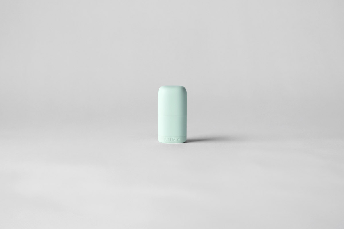 Applicateur de baume à lèvre rechargeable KIIMA - Bleu Glacier