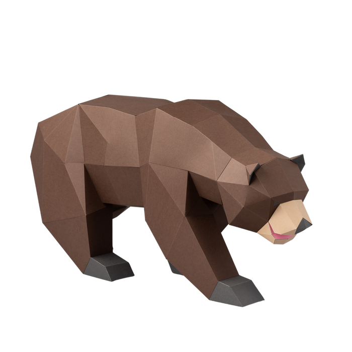 Kit à assembler - Ours brun grizzli