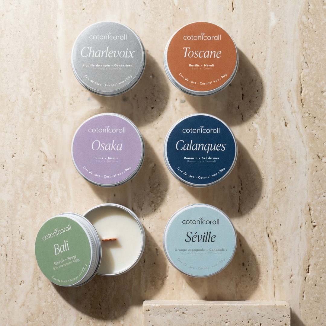 Discovery Kit | 6 Artisanal Mini Scented Candles