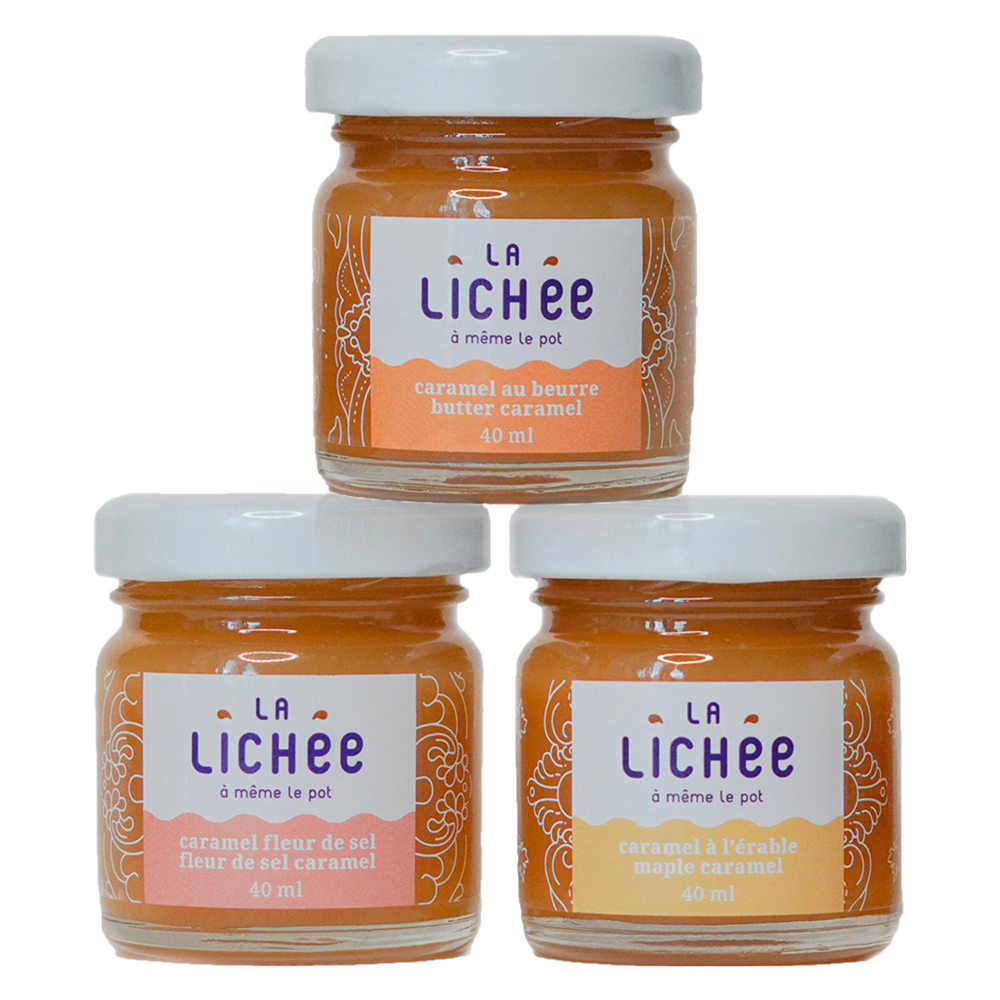 La Lichée Trio de caramel pale