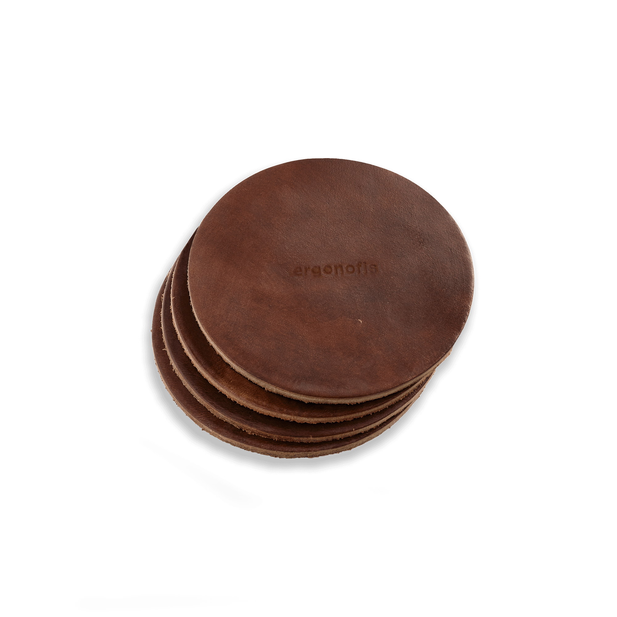 Sous-verres en cuir