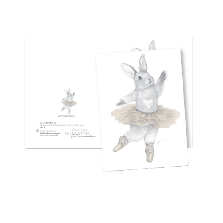 Carte de souhaits - Lydi laperine