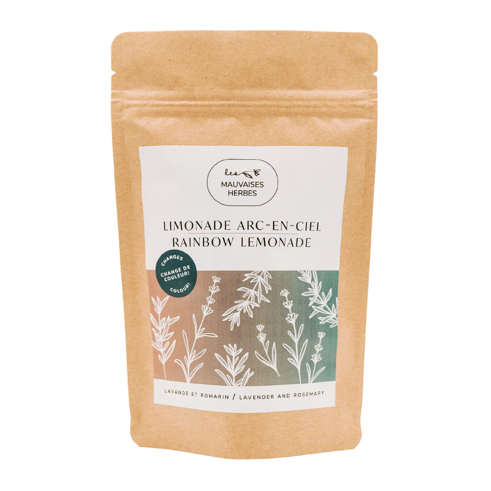 Limonade arc-en-ciel - Lavande et romarin