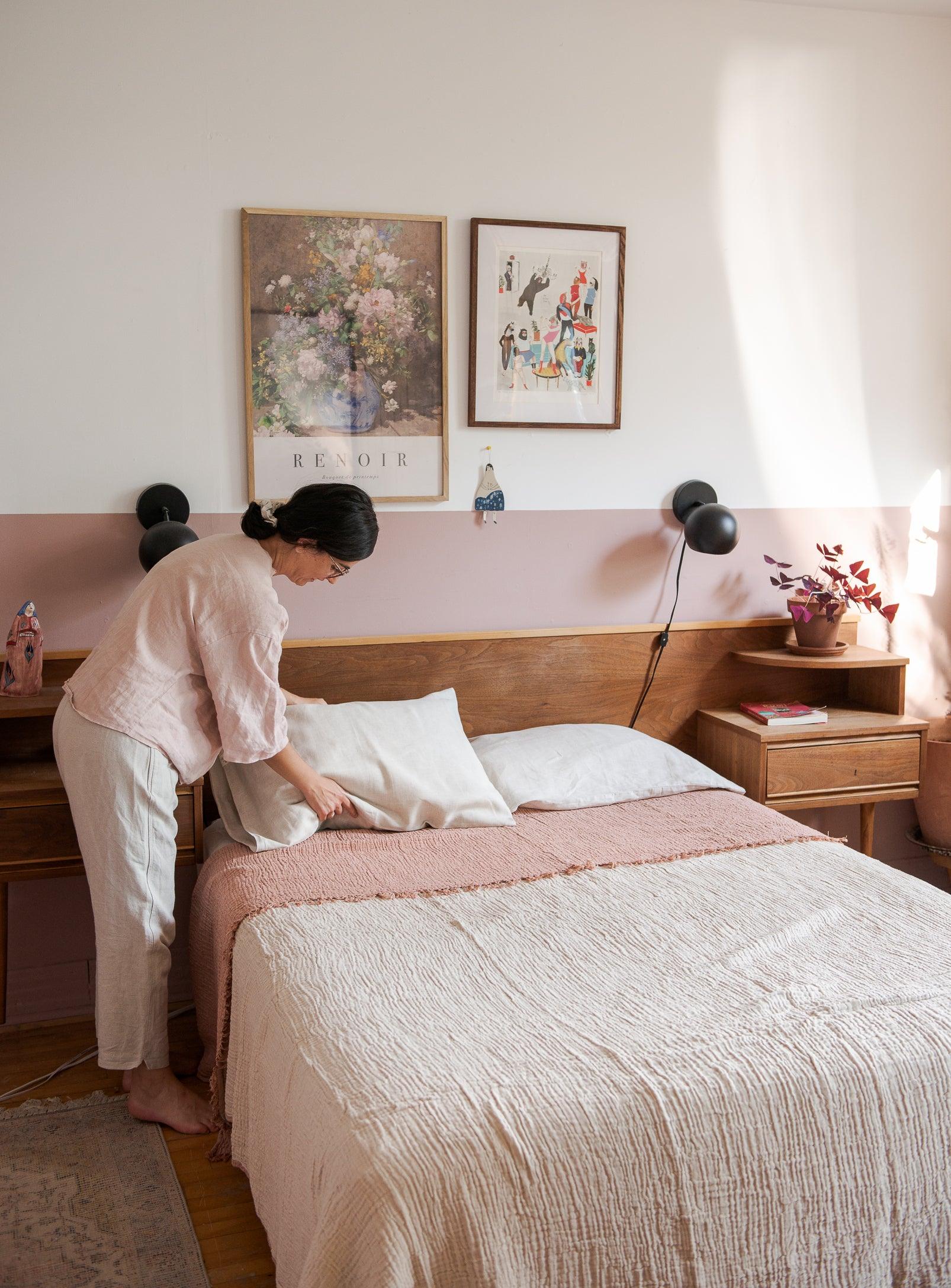 Linen pillowcase