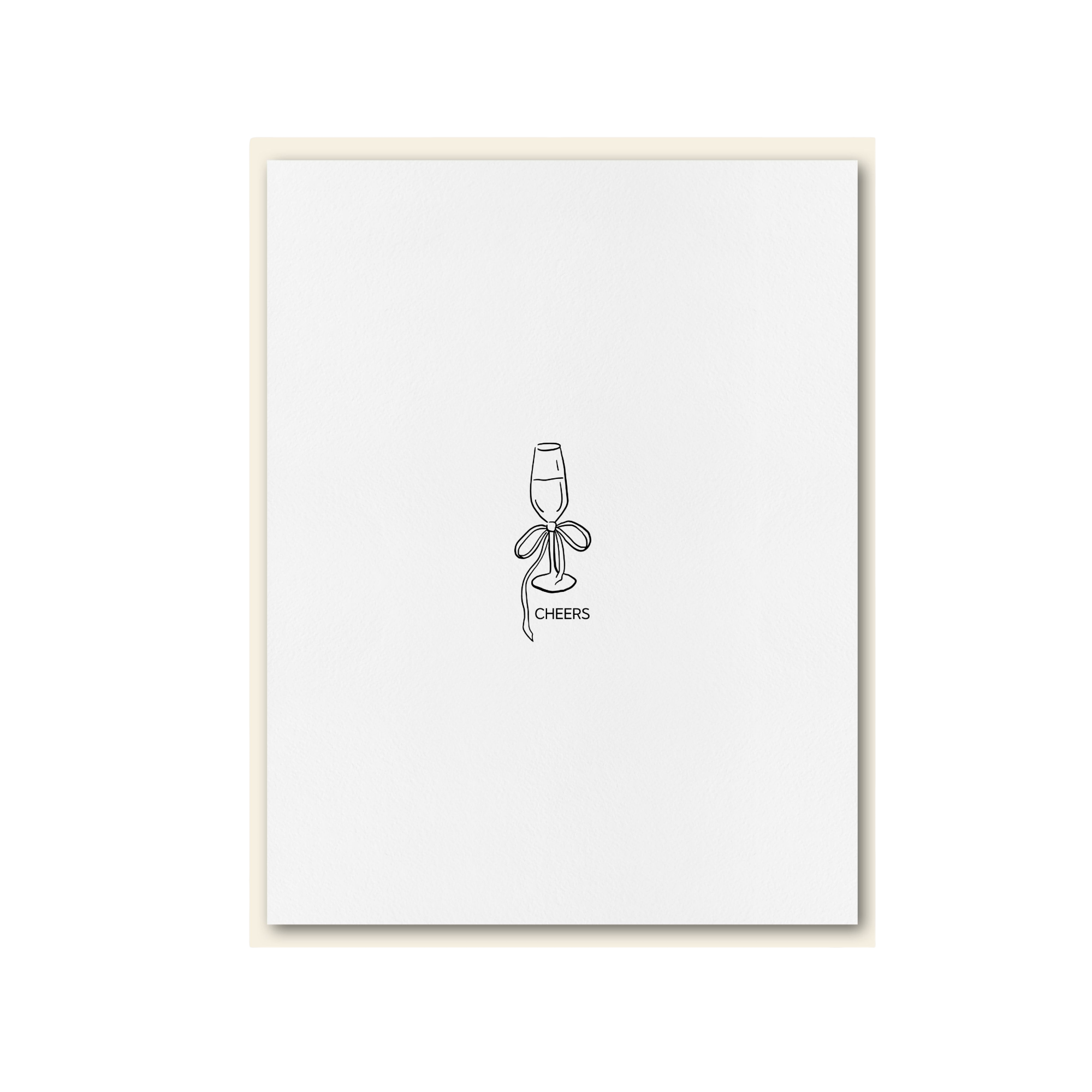Greeting Card - Cheers