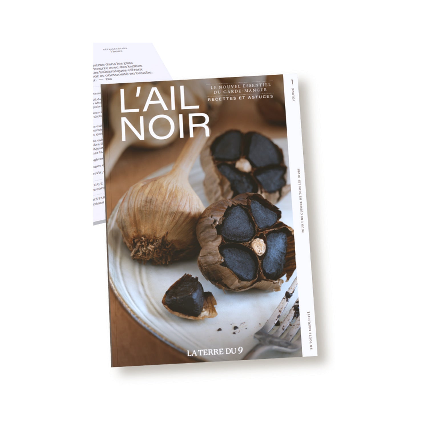 Livre de recettes L'ail noir - La Terre du 9