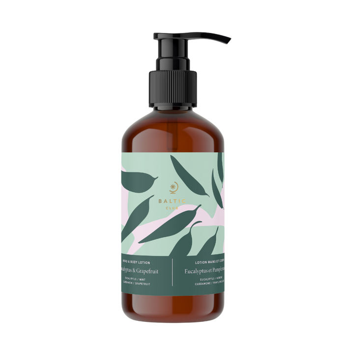 Lotion main et corps - Eucalyptus et Pamplemousse