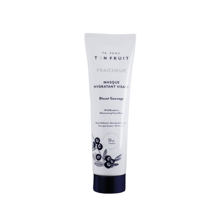 Masque hydratant pour le visage aux bleuets sauvages