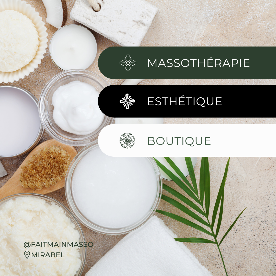 Massage Parfait pour 2 personnes - Fait Main Massothérapie