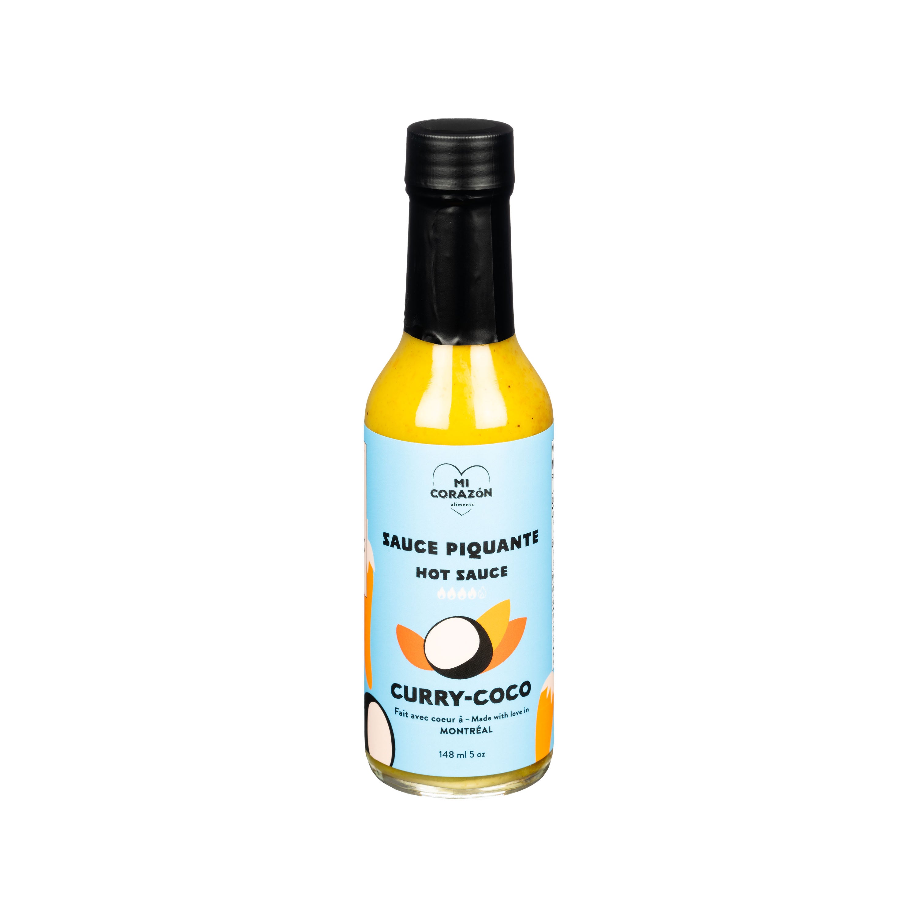 Sauce piquante - Curry coco