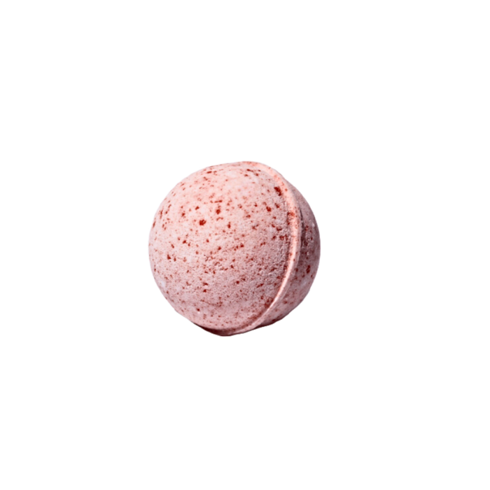Mini bombe de bain - Crème de fraise
