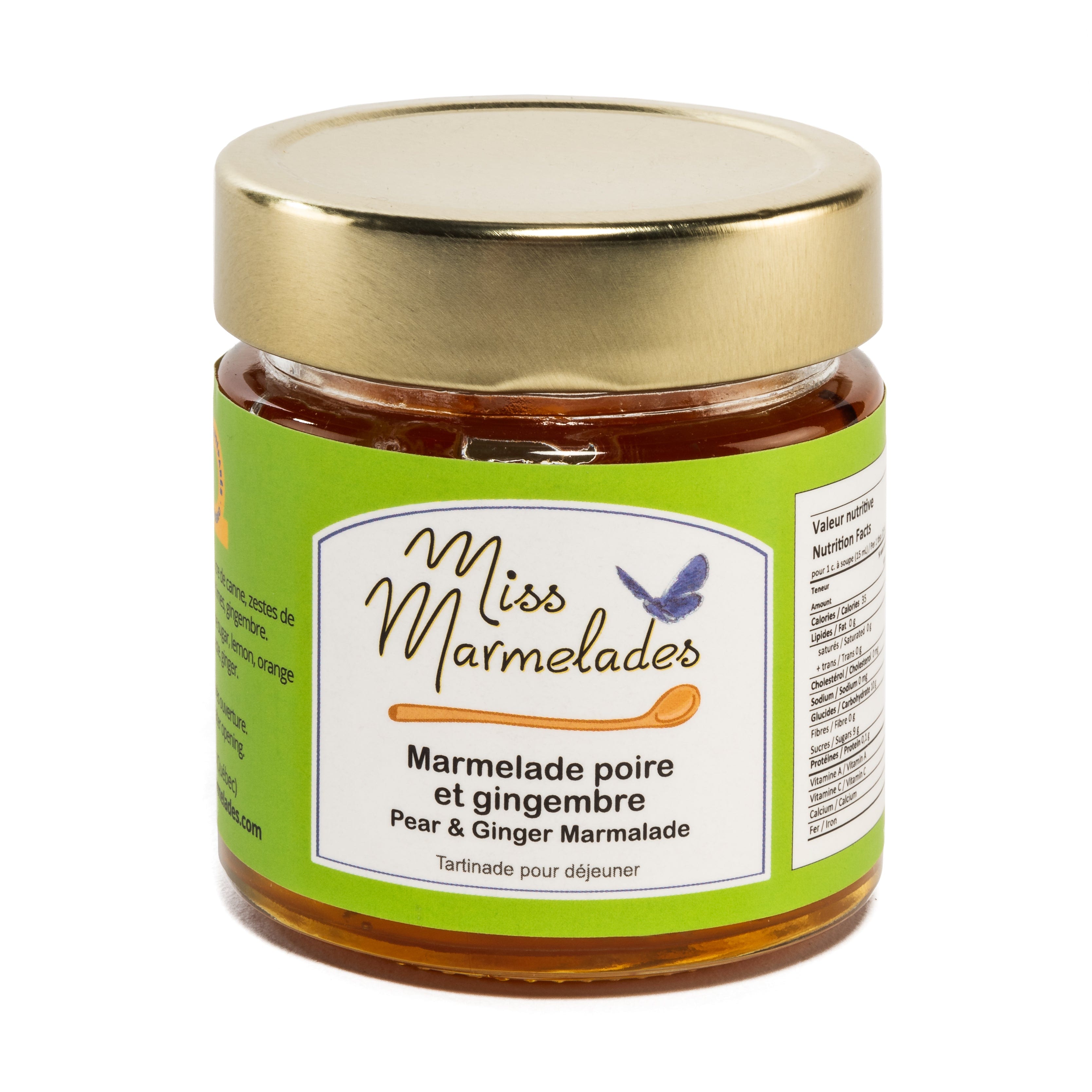 Marmelade - Poire et gingembre