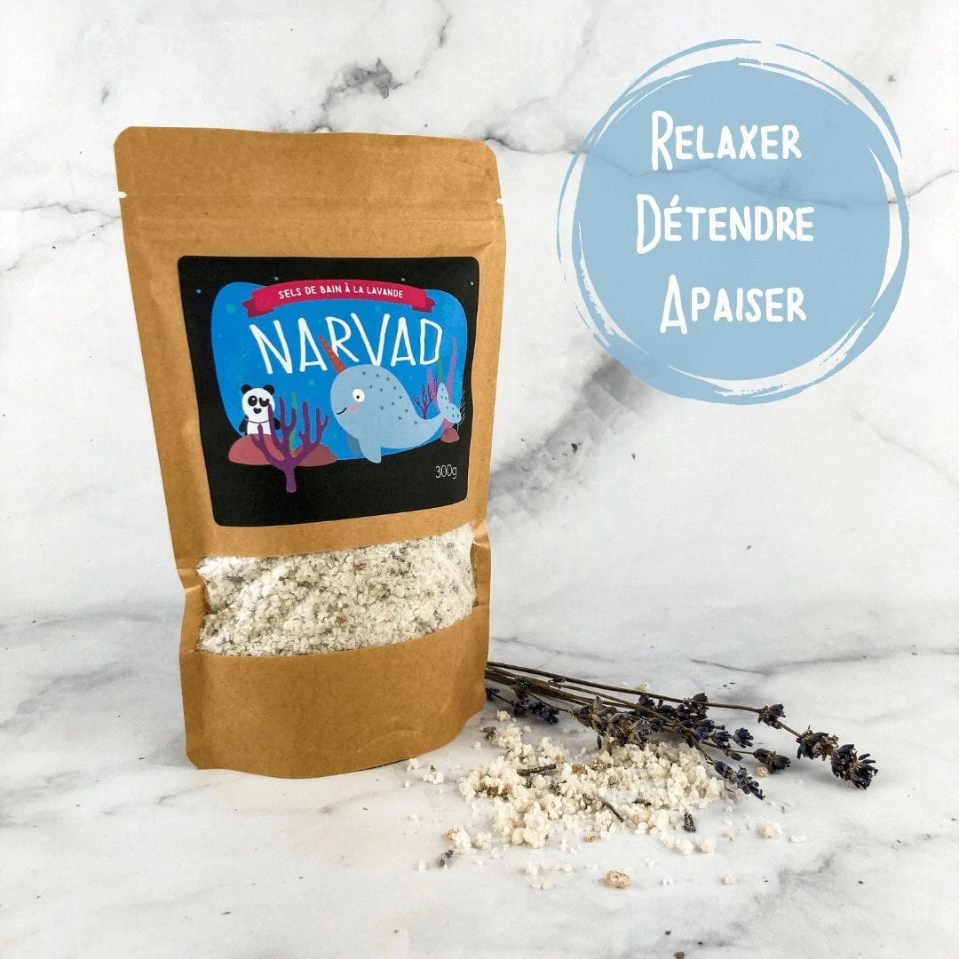 NARVARD - Sels de bain à la lavande