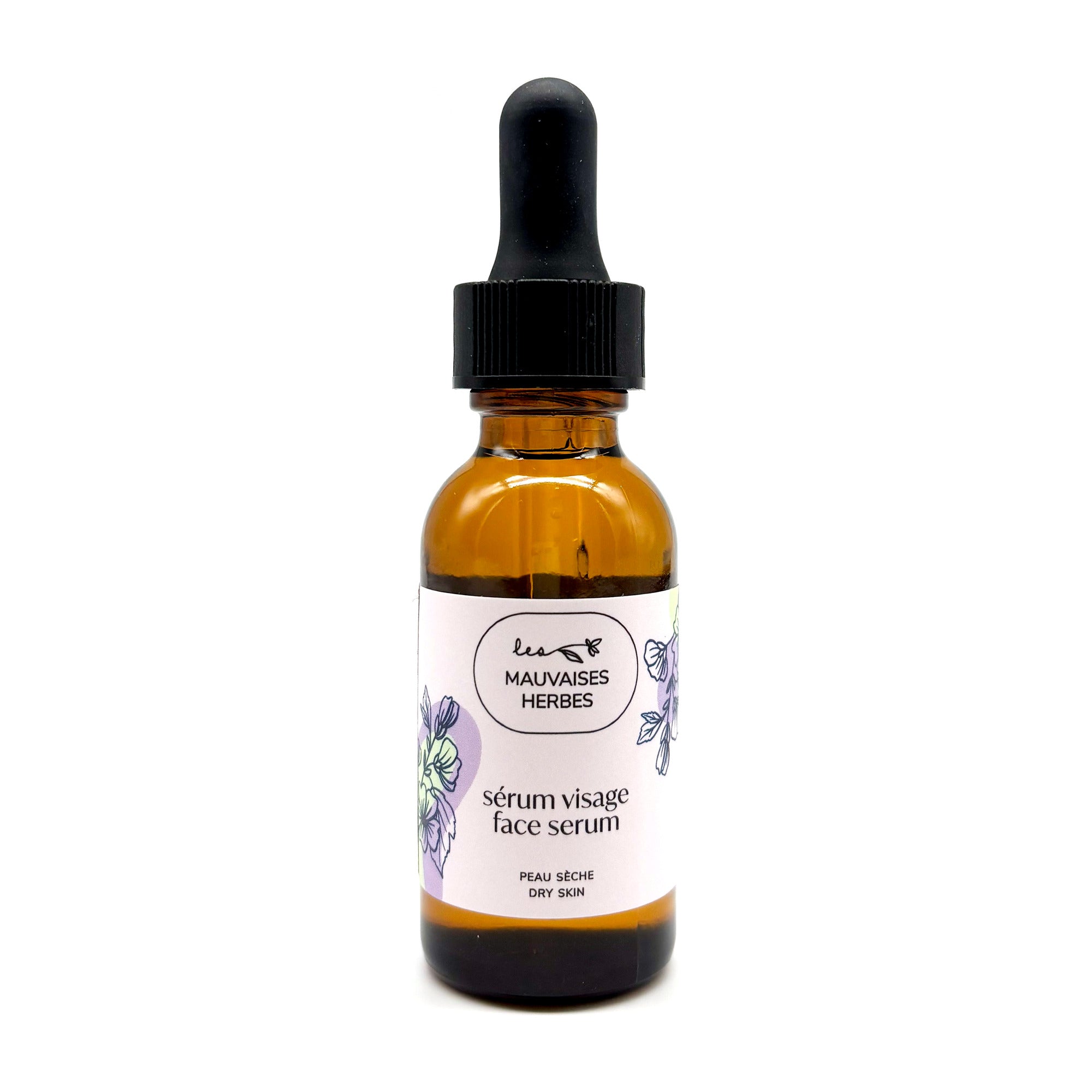 Sérum visage Guimauve | peau sèche - Les Mauvaises herbes