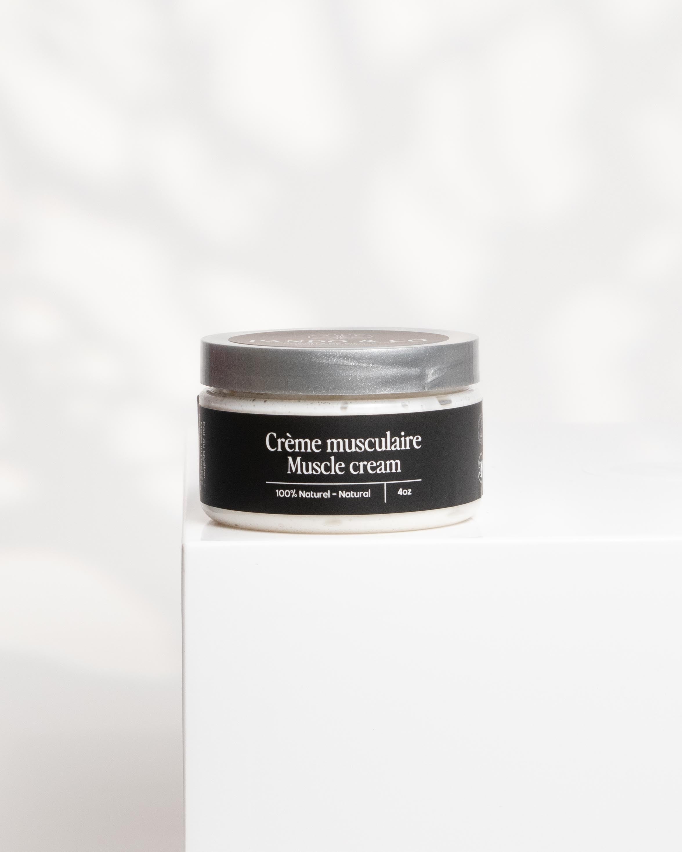 Crème musculaire - menthe poivrée et arbre à thé
