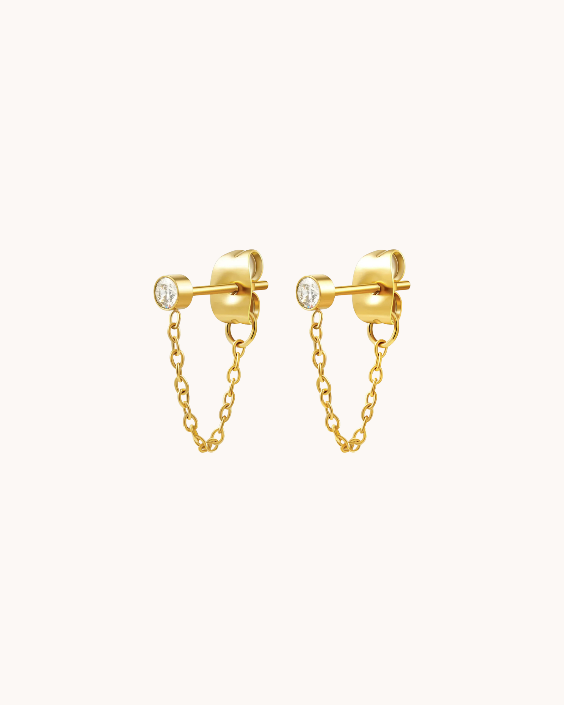 Boucles d'oreilles chain studs