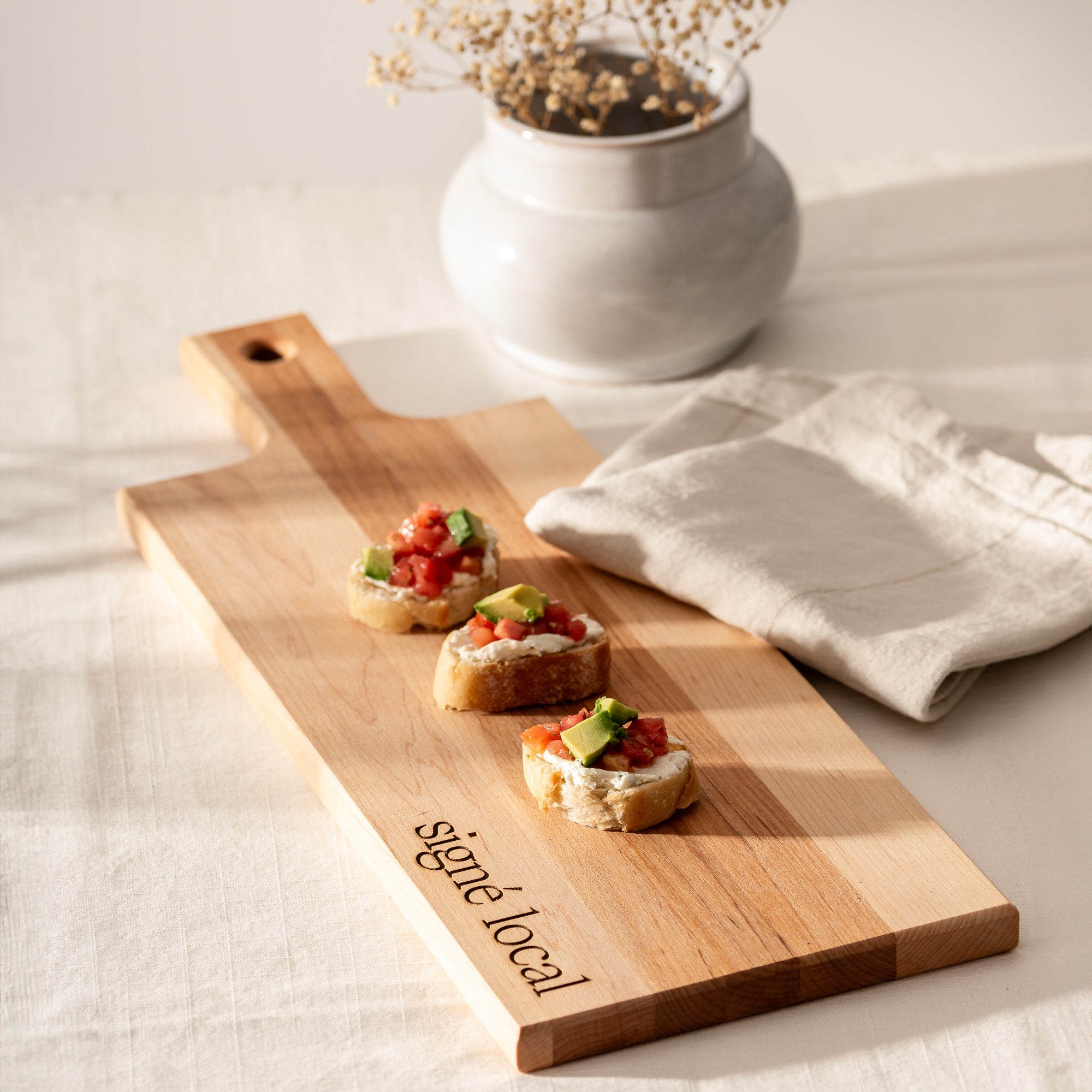 Planche en bois d'érable