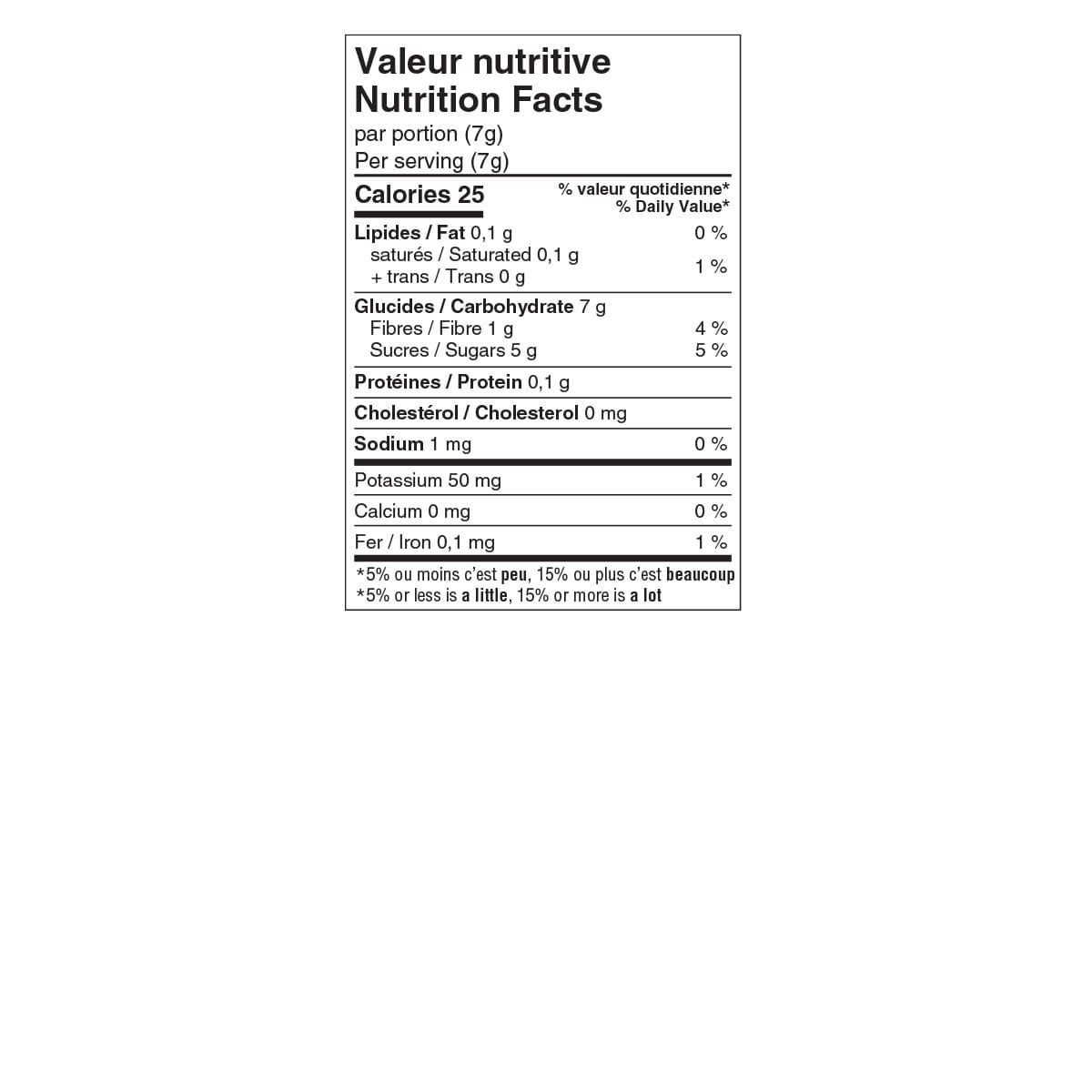 Ensemble de 6 - POMMES CANNELLE BIOLOGIQUES LYOPHILISÉES 7g