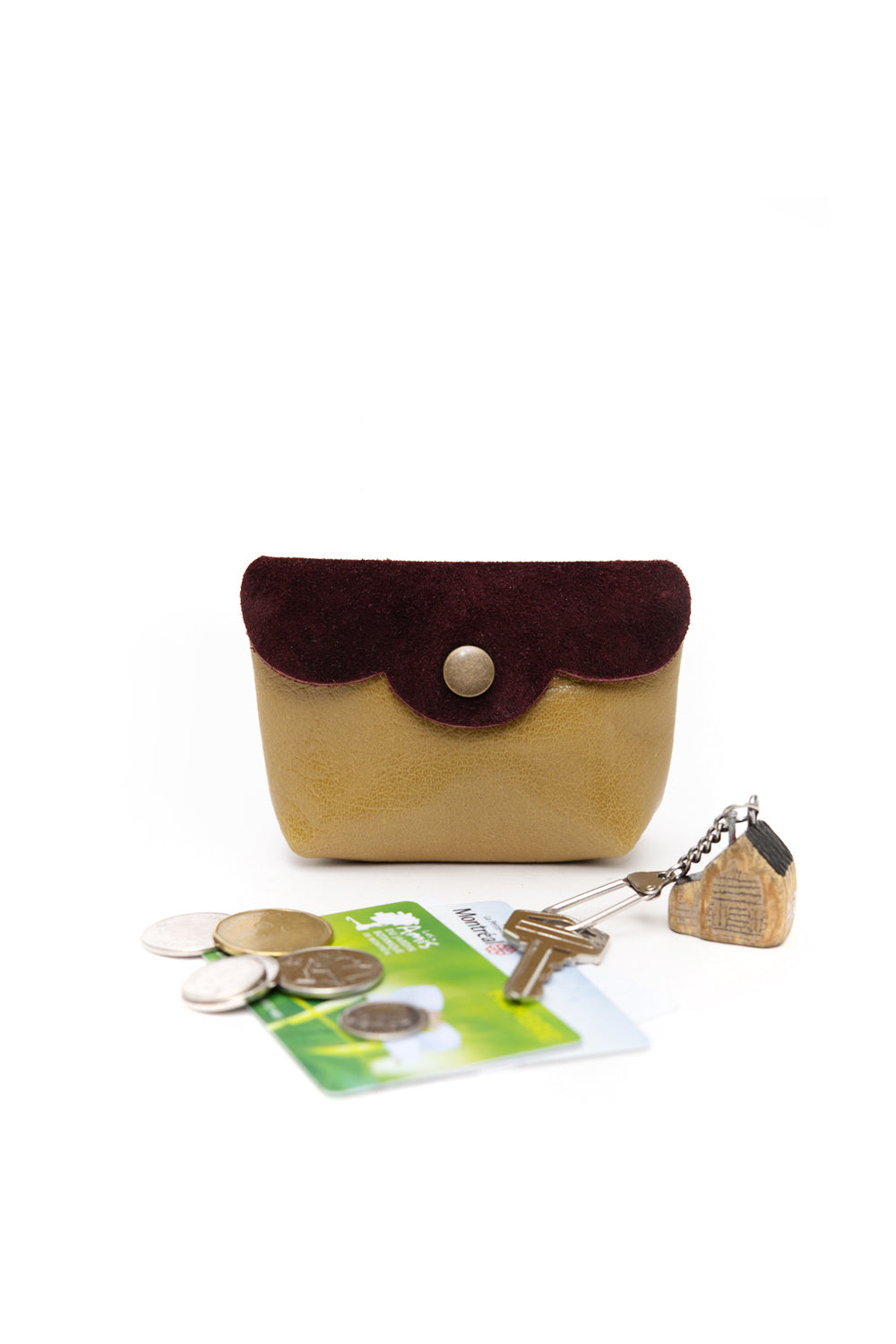 Portefeuille en cuir minimaliste modèle MARQUETTE