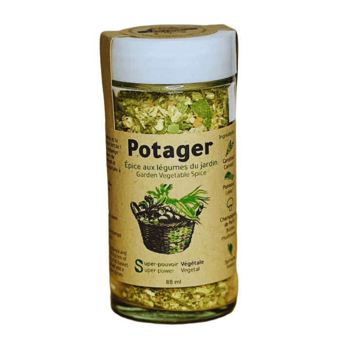 Potager - Épice aux légumes du jardin - Végan