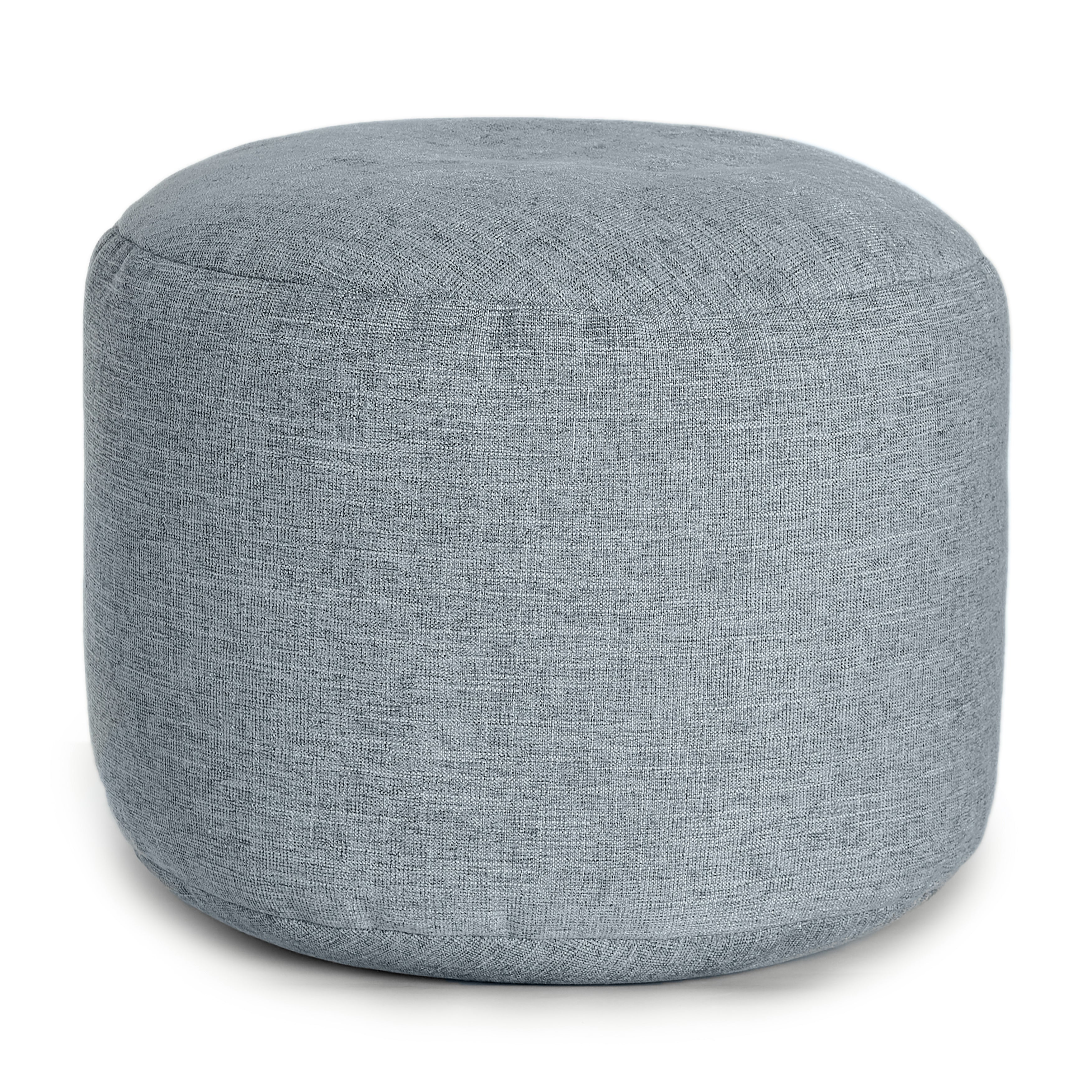 Pouf Repose-Pieds Rond - Sereny