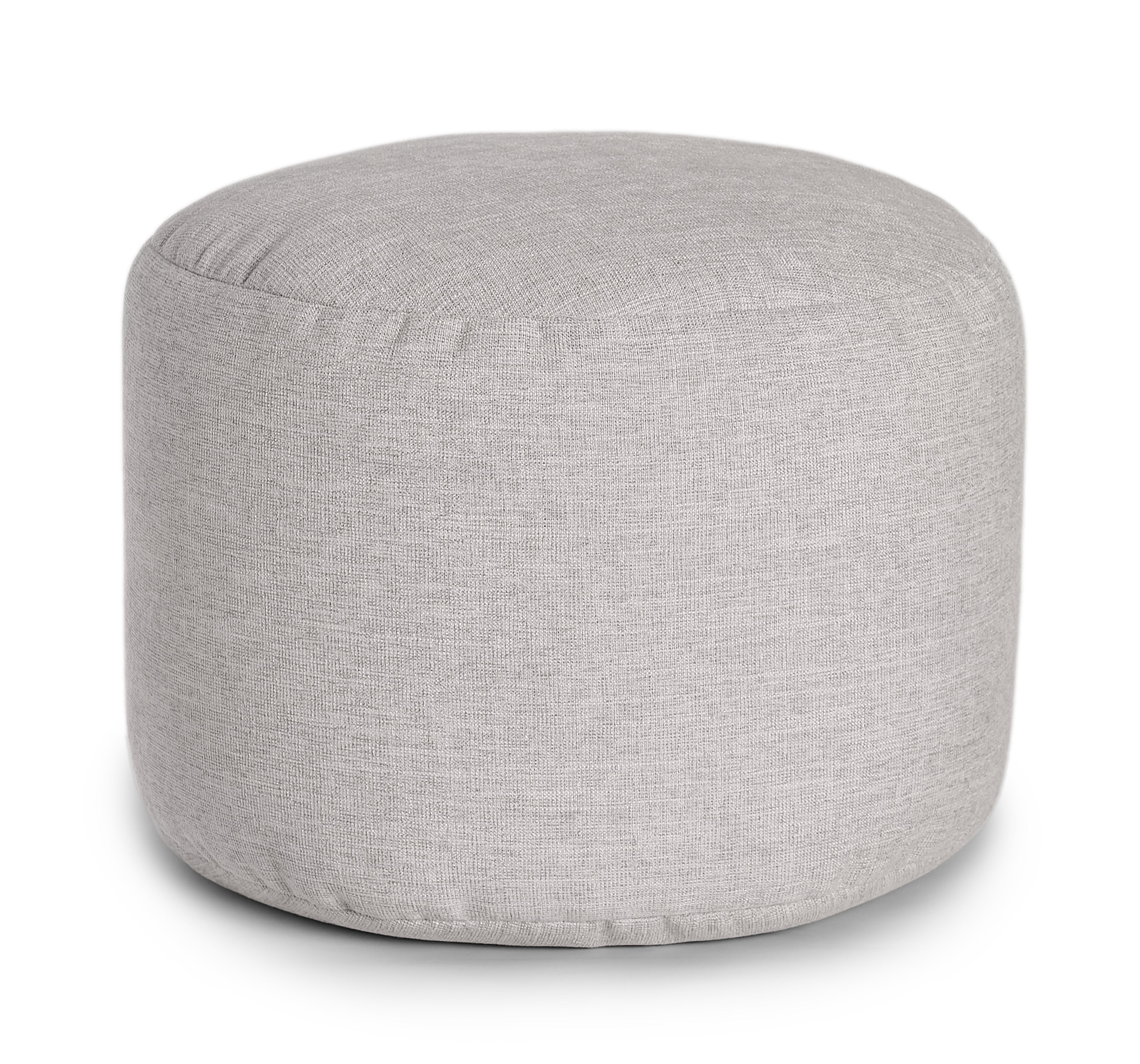 Pouf Repose-Pieds Rond - Sereny