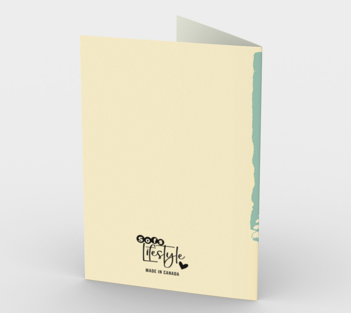 Ensemble de 3 cartes de souhaits "Mush love champignon"