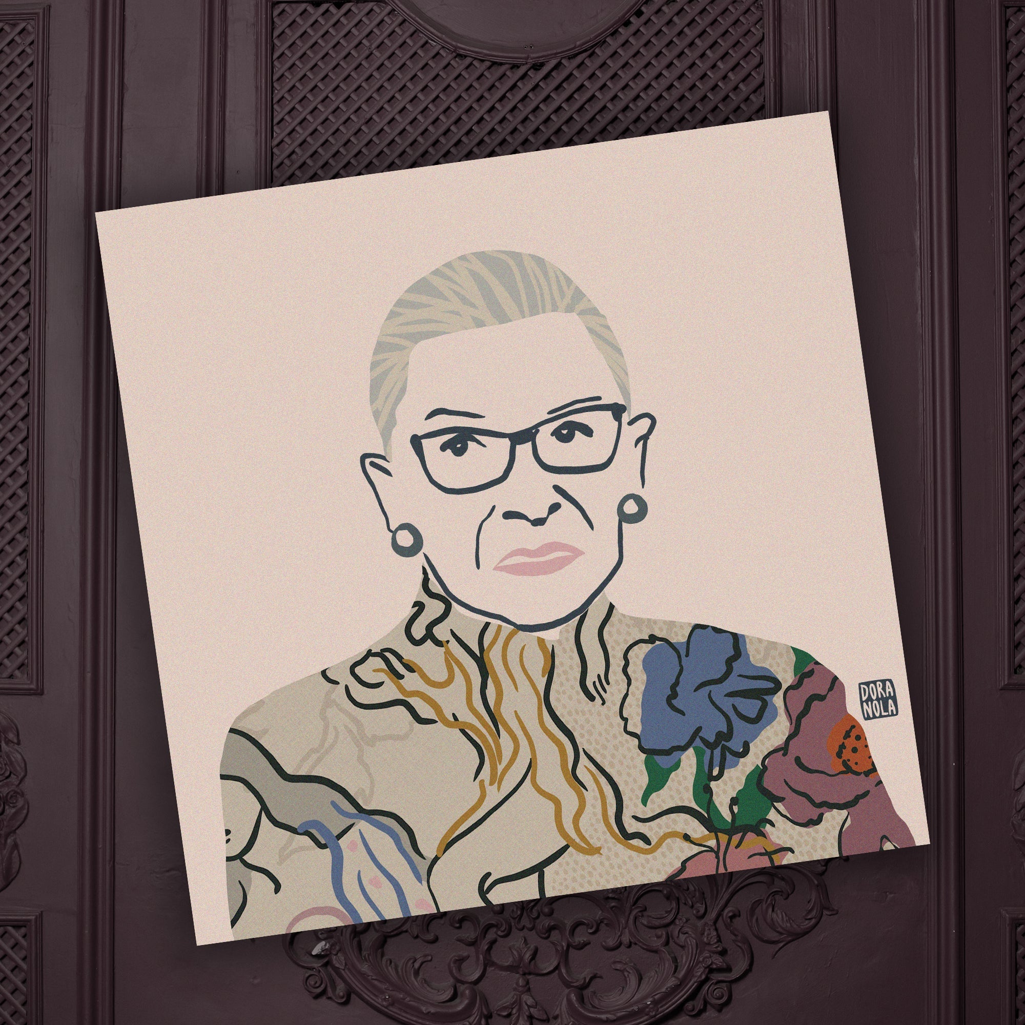 Portrait de Ruth Bader Ginsberg