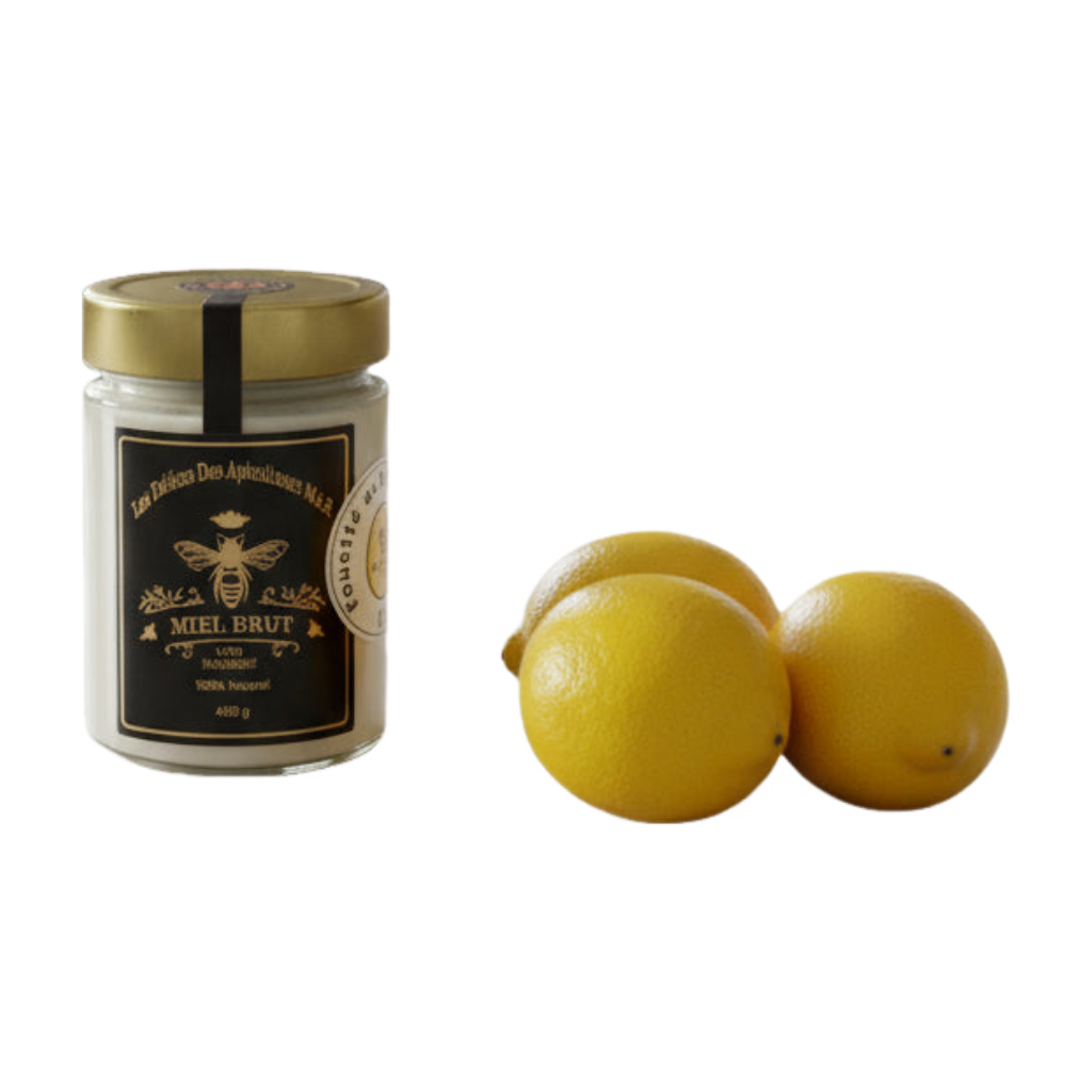 Miel au citron fouetté