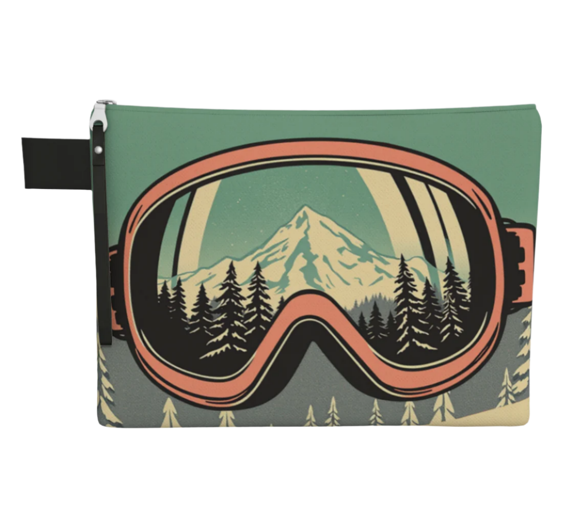 Sac à main de transport tout doux Google Ski mignon