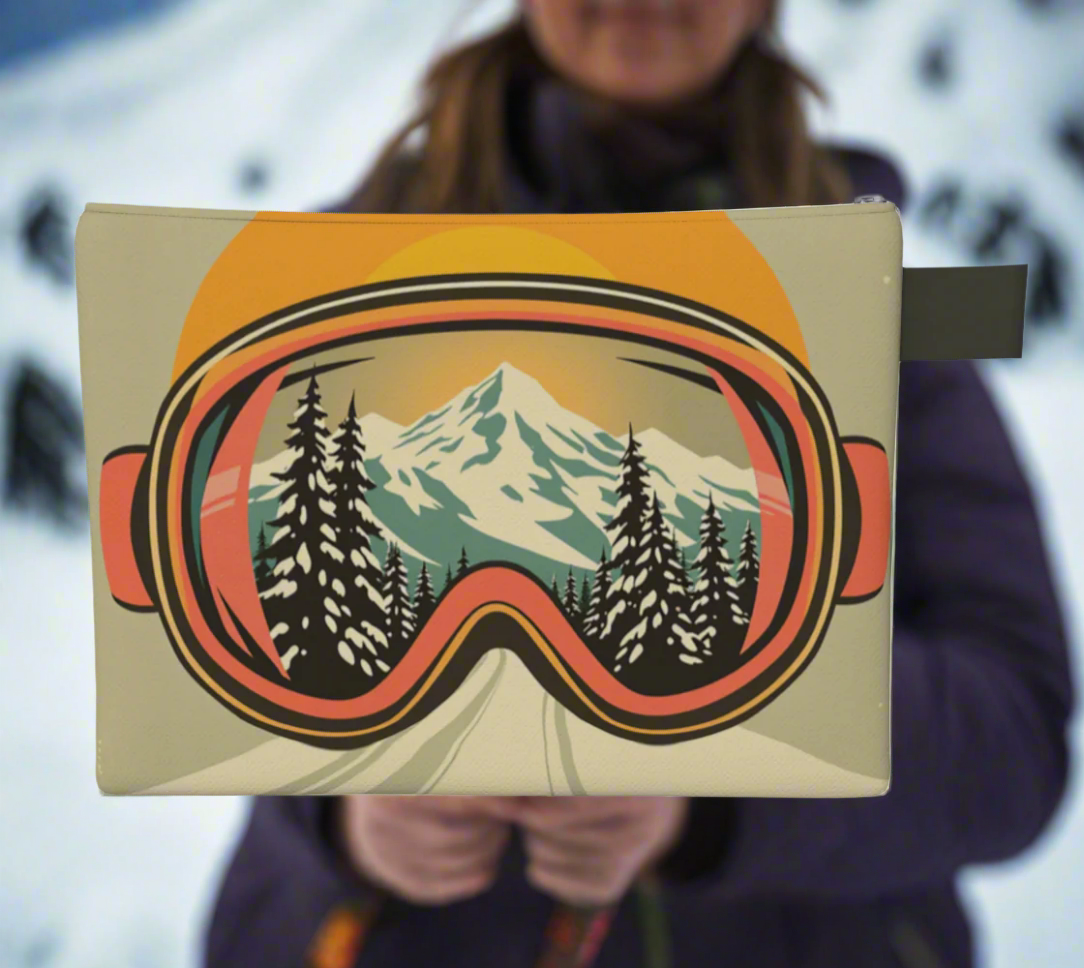 Sac à main fourre-tout Ski Art Sunny Lunettes
