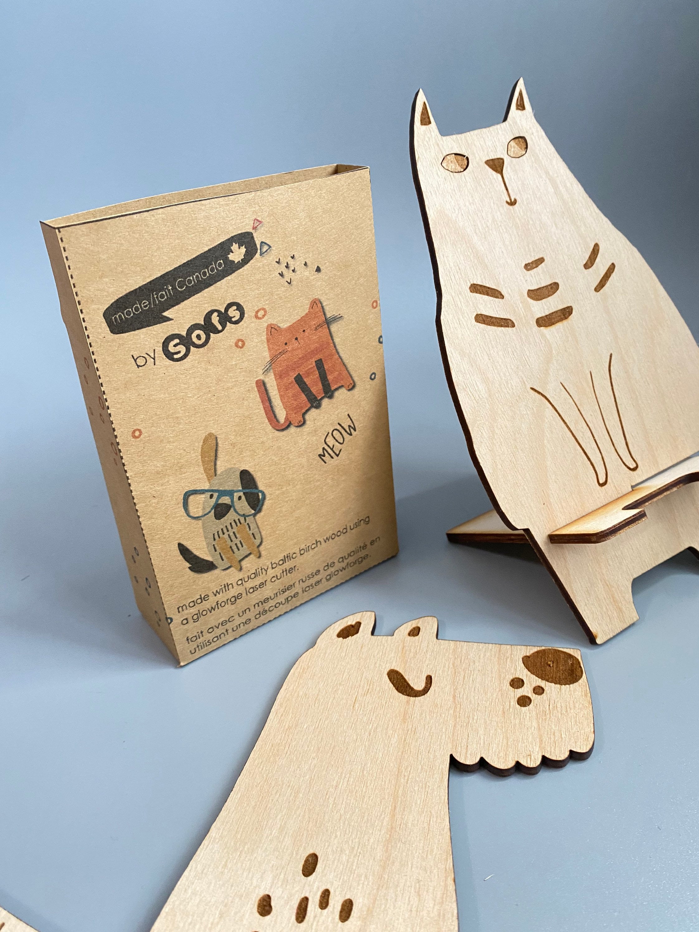Sac surprise sur le thème des chats