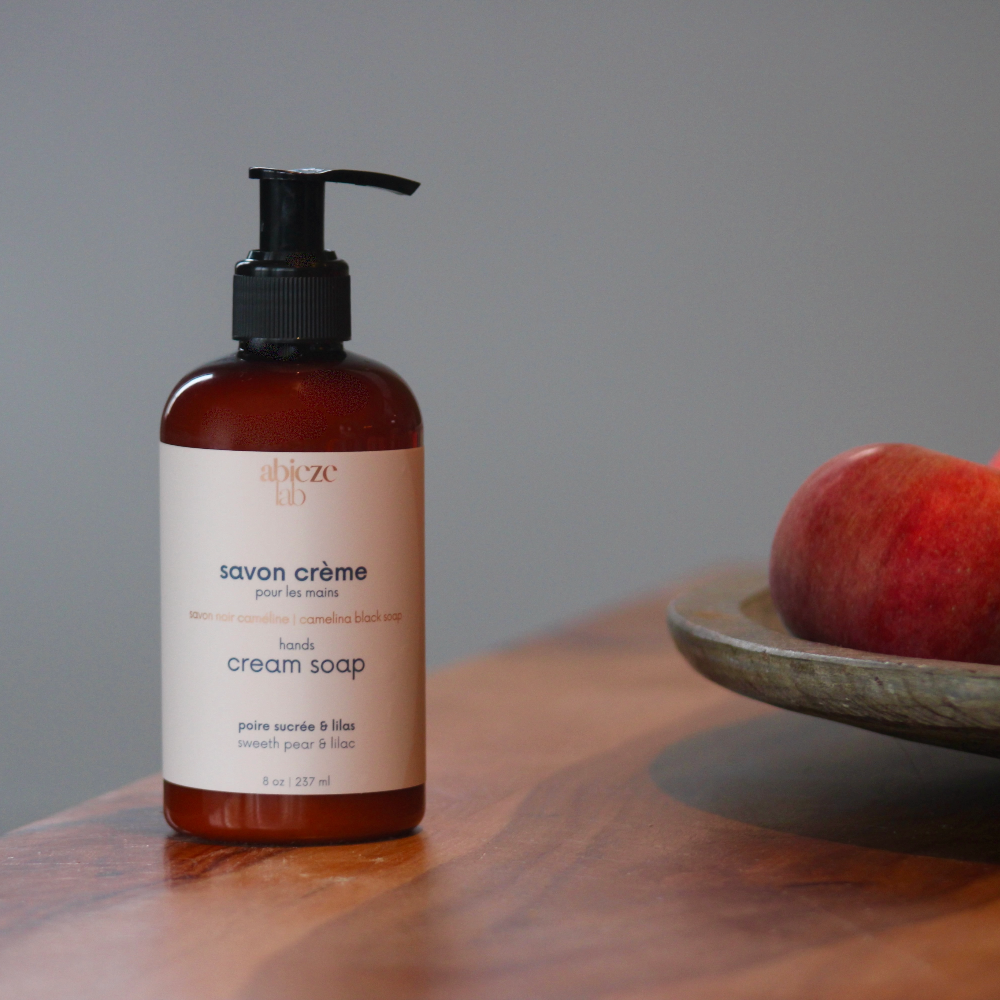 Savon crème pour les mains