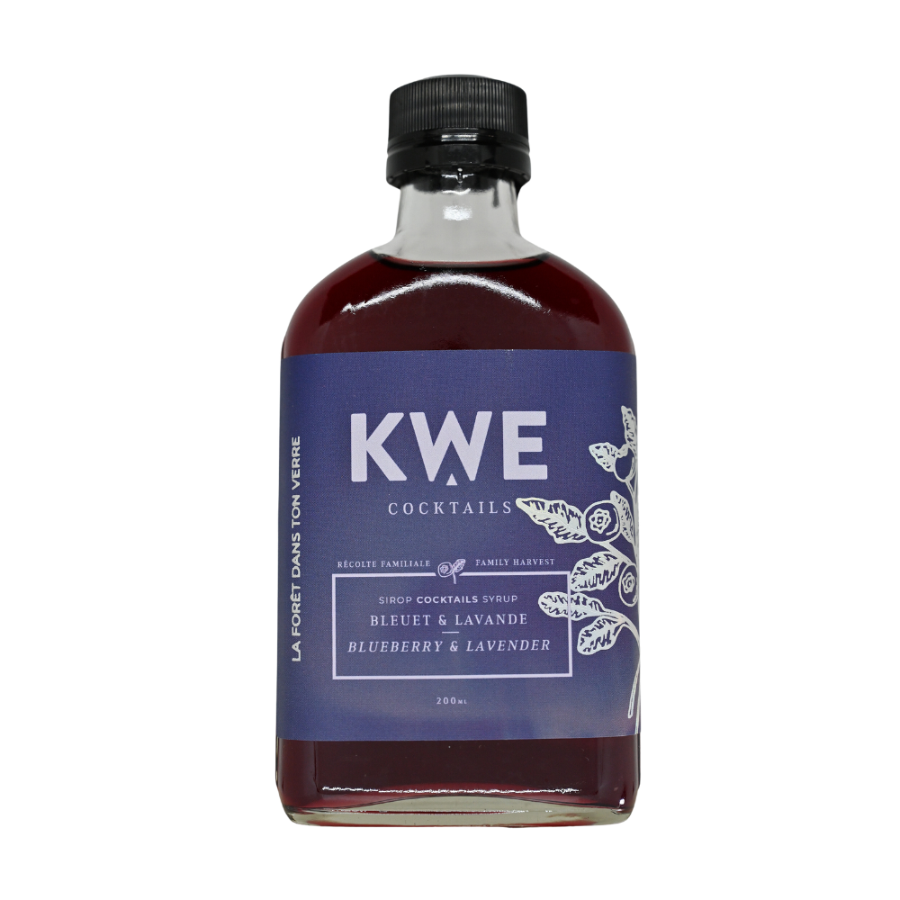 Sirop à cocktail - Bleuet Lavande