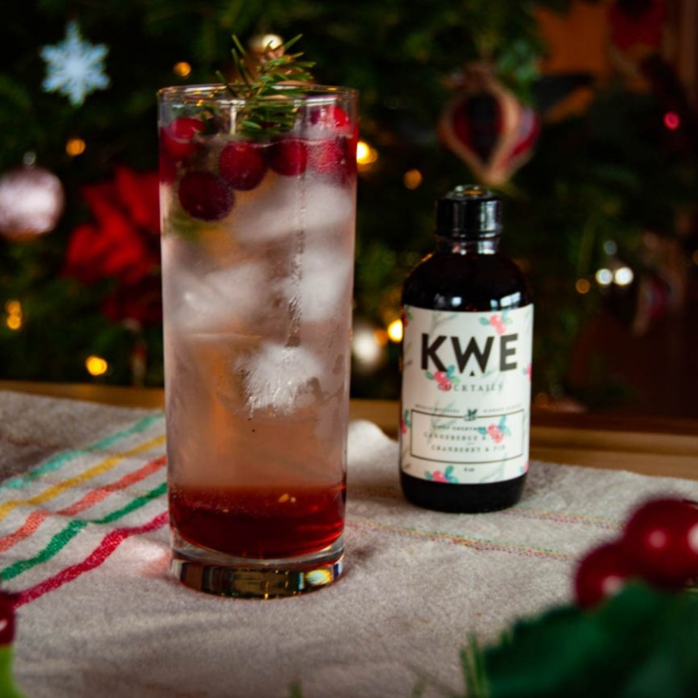Sirop à cocktail - Canneberge & sapin