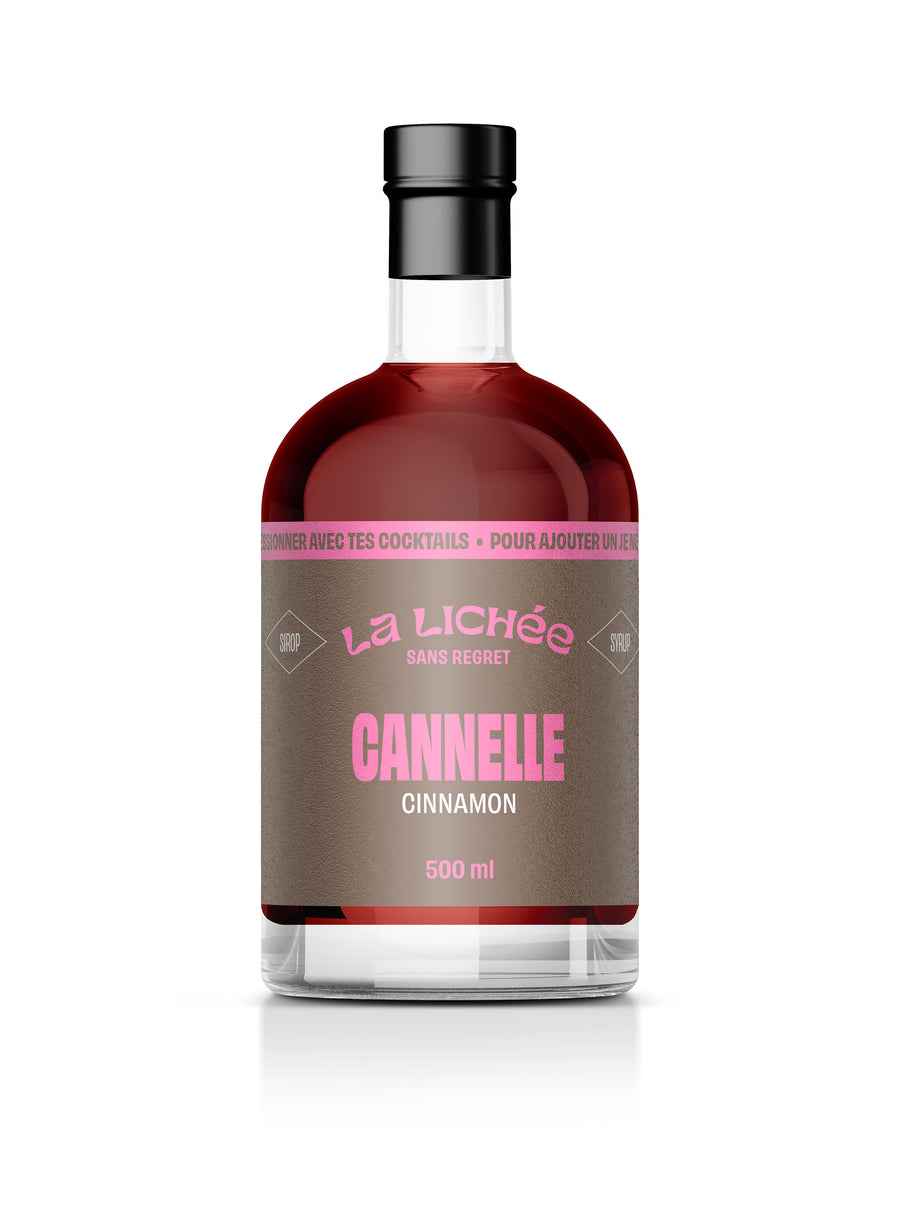Sirop aromatisé à la cannelle