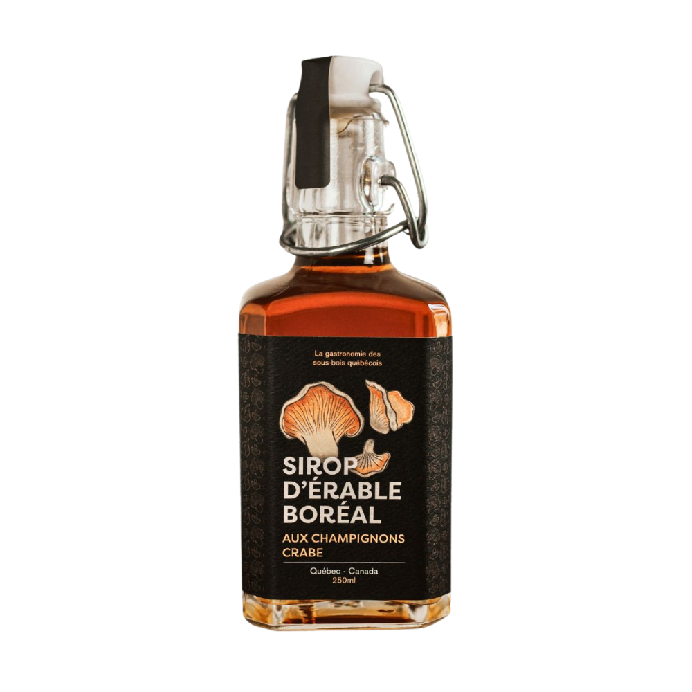 Sirop d'érable boréal - Champignons crabe