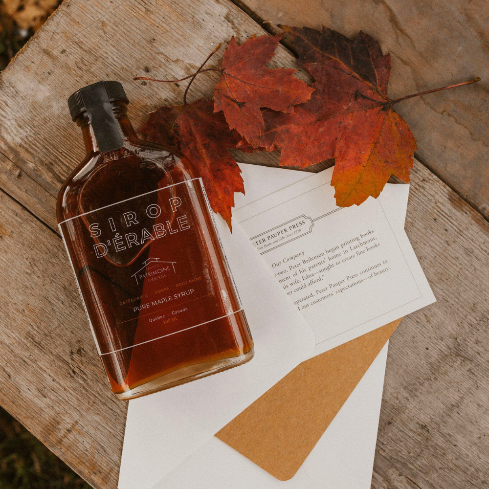 Sirop d'érable pur