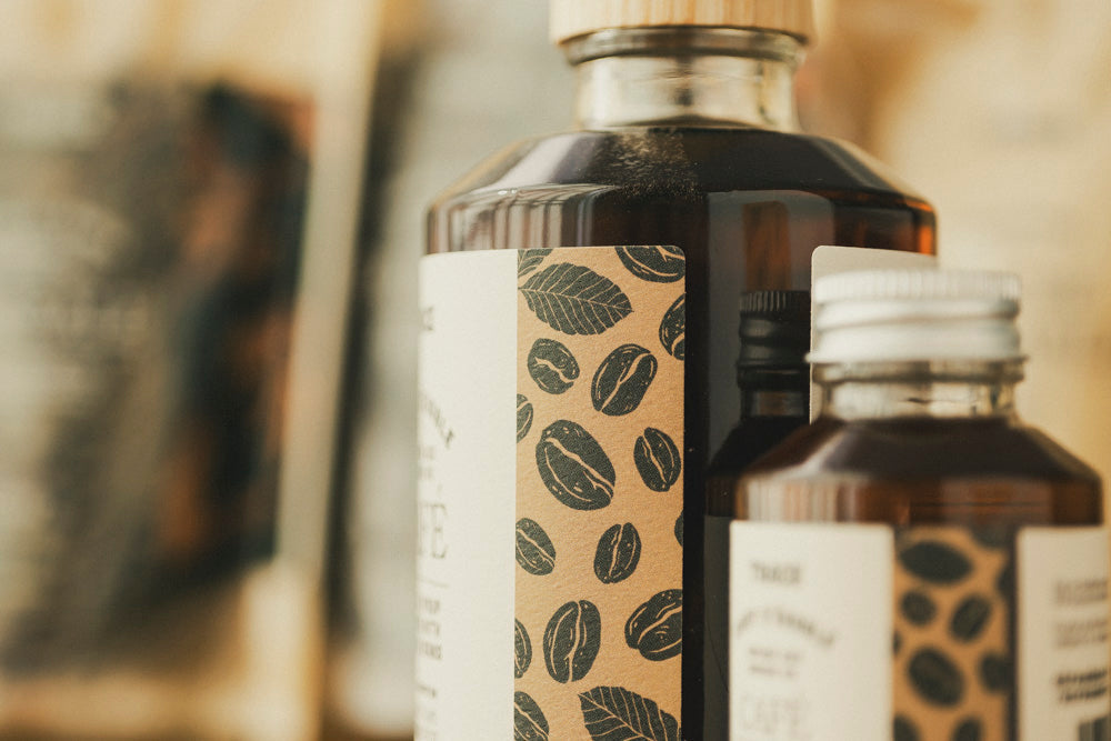 Sirop d'érable infusé aux grains de café