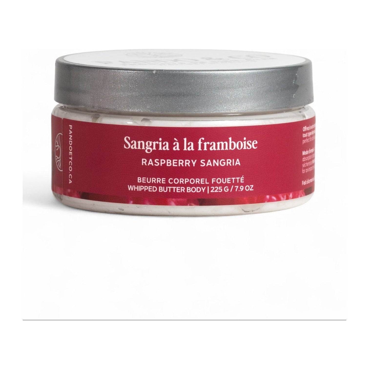 Beurre corporel fouetté - Sangria à la framboise