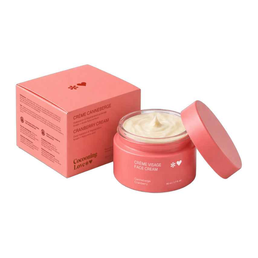 Crème visage peaux normales à sèches - Canneberge