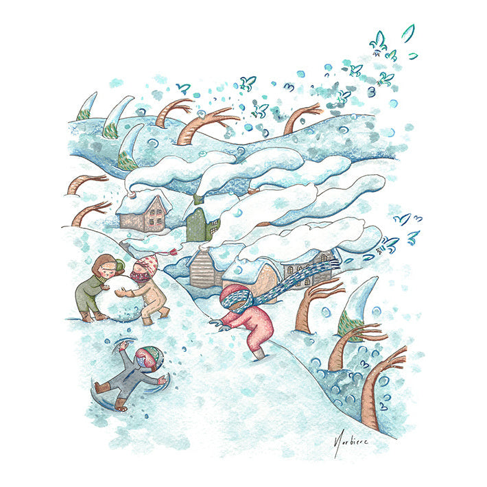 Carte de souhaits - Hivernation